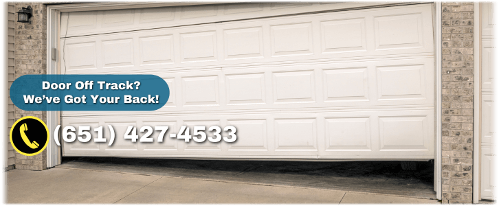 Garage Door Off Track In Shoreview MN